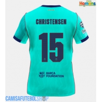 Camisa de time de futebol Barcelona Andreas Christensen #15 Replicas 3º Equipamento 2026-27 Manga Curta